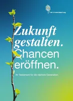 Zukunft gestalten. Chancen eröffnen. Inheritance brochure